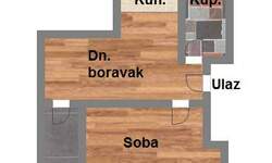 Jednoiposoban stan, Novi Sad, prodaja, 33m2, 68100e, id932752